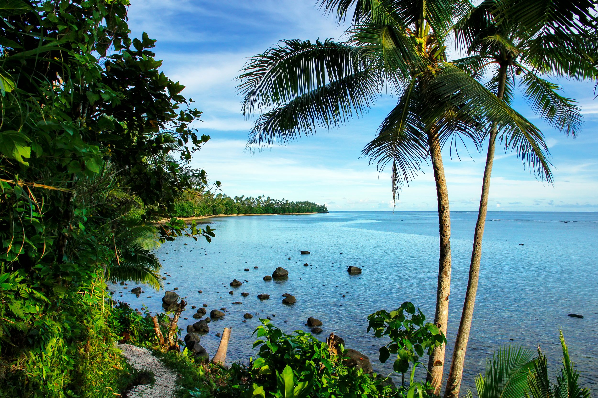 Tavenui Island in Fiji, South Pacific