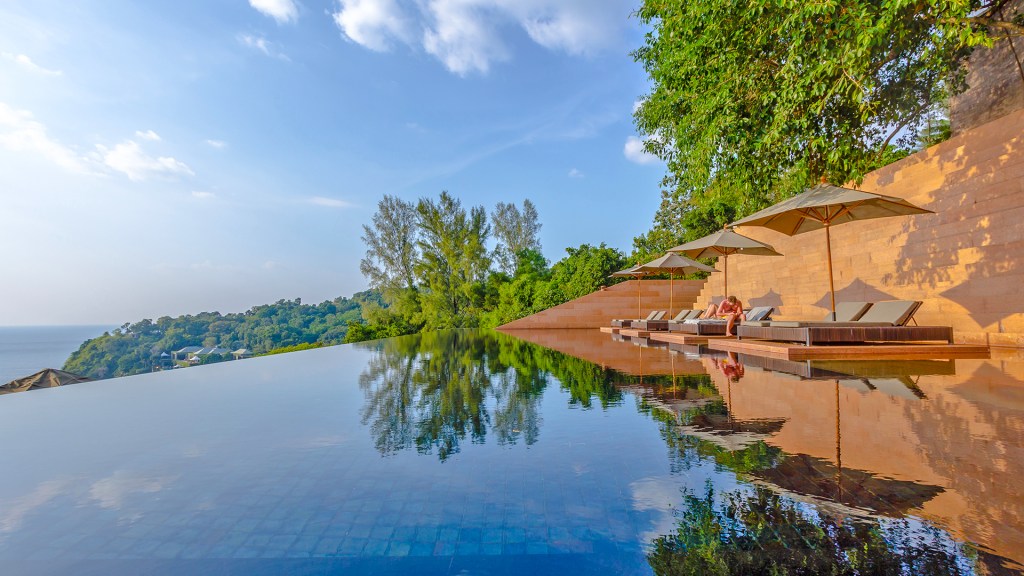 The infinity pool at Paresa Resort Phuket, one of The Best Family Resorts in Phuket - Luxury Escapes