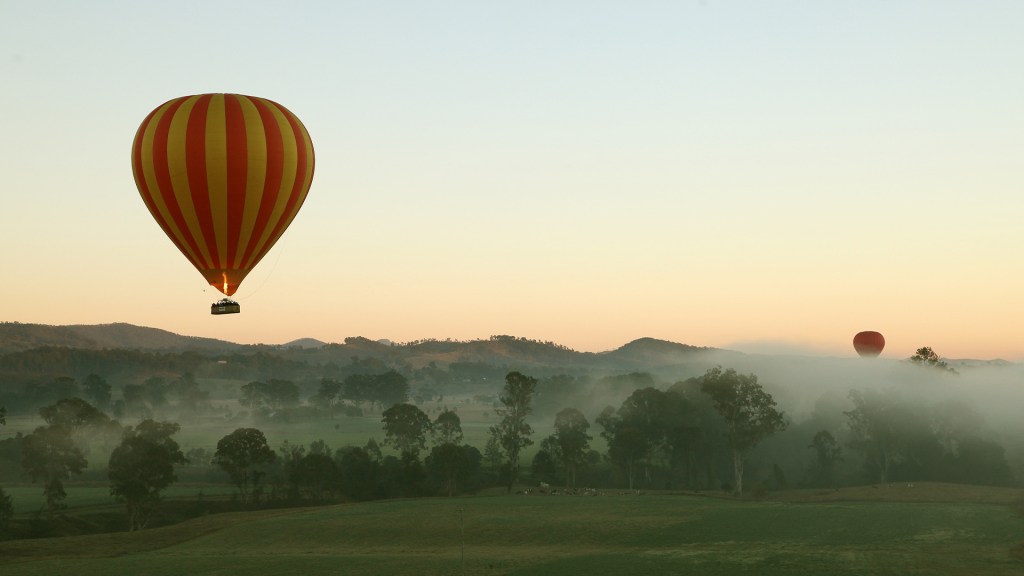 Hot air balloon ride over the Gold Coast, one of the most romantic things to do - Luxury Escapes. 