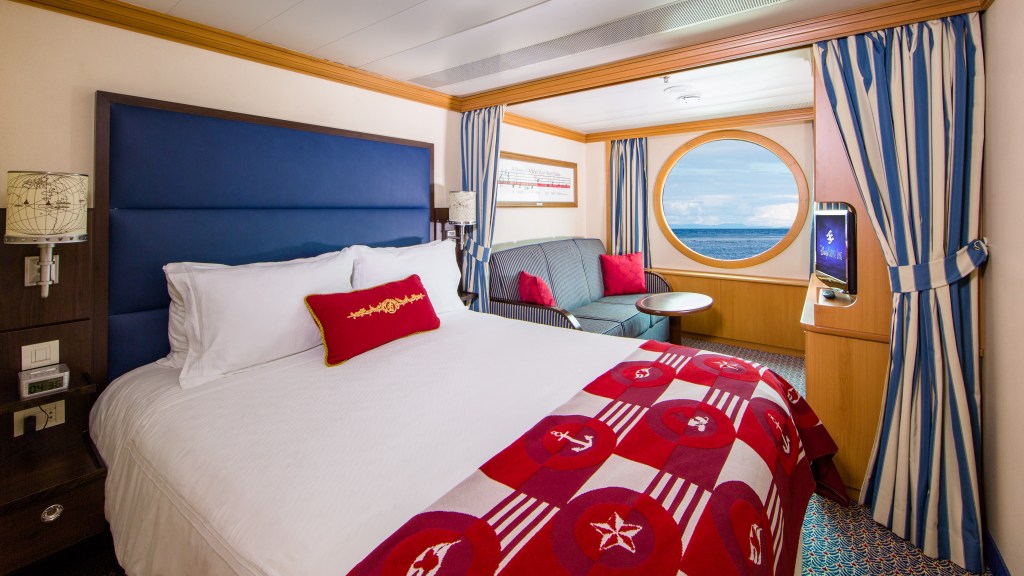 Oceanview Stateroom onboard the Disney Wonder, now sailing in Australian waters - Luxury Escapes