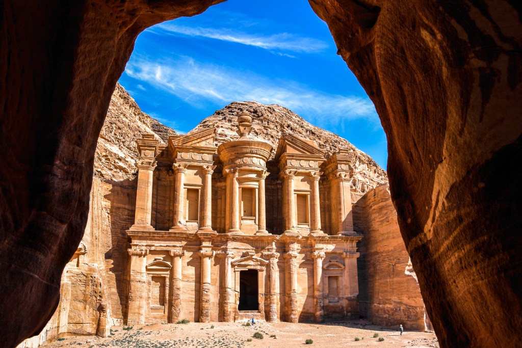 Ancient ruins in Jordan, one of the Top Bucket-List Destinations for 2023 - Luxury Escapes 
