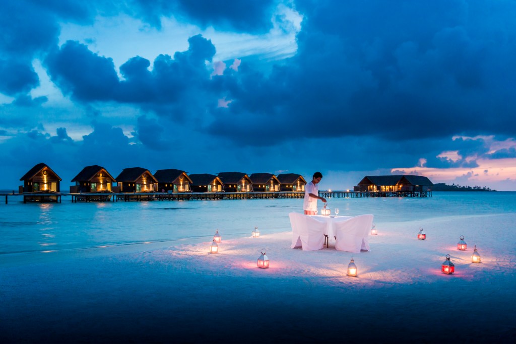 Romantic dining at Maldives’ Top Boutique Resort Brand for Understated Luxury - Luxury Escapes 