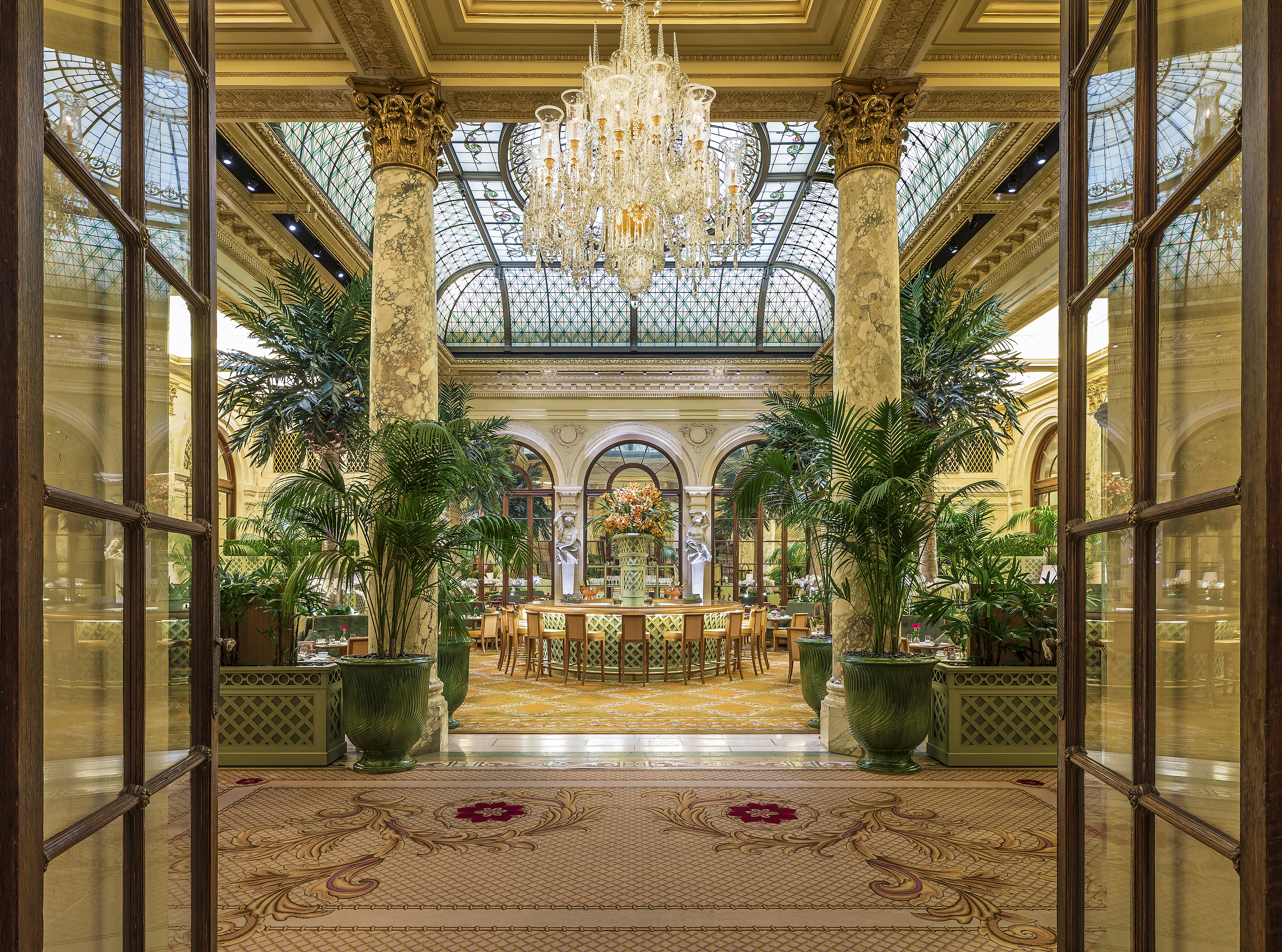 The Palm Court, The Plaza New York, where one of the world's best afternoon teas are served - Luxury Escapes